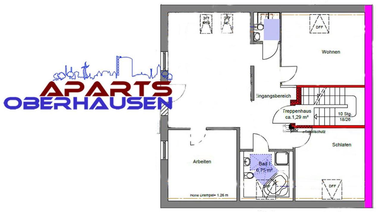 Aparts Oberhausen Oberhausen  Exteriör bild