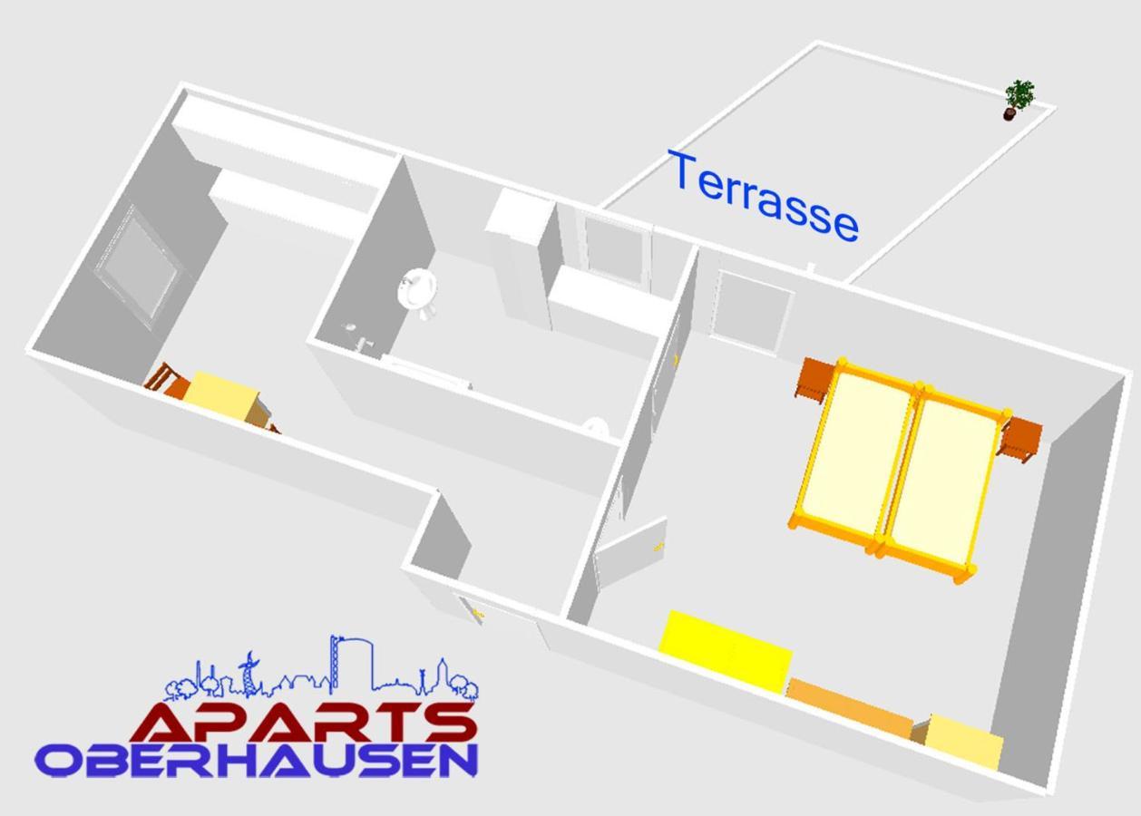 Aparts Oberhausen Oberhausen  Exteriör bild